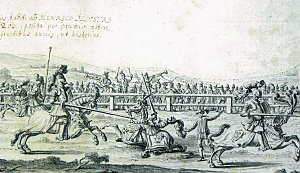 Szenen aus dem Ritterturnier