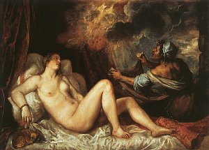 Tizian Vecellio Danae, 1553/ 54