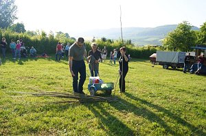 Pfingstfeuer in Obergebra
