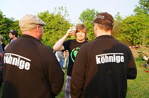 Pfingstfeuer in Obergebra