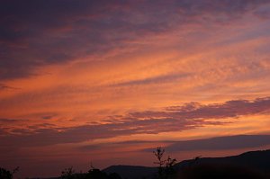 Pfingstfeuer in Obergebra - die Zweite