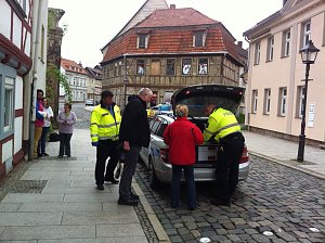 Toter in der Altstadt