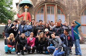 Empfang im Rathaus