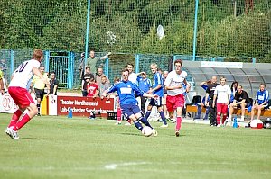 Impressionen vom Hinspiel in Nordhausen