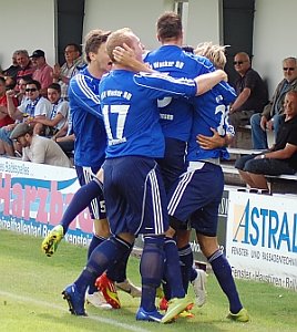 Impressionen vom Hinspiel in Nordhausen