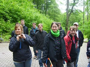 Großes Interessen an Langen Wand