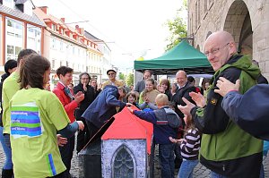 Straßensammlung eröffnet