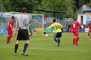Die erste Halbzeit gegen den VfL Halle