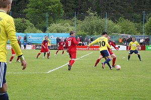 Die erste Halbzeit gegen den VfL Halle