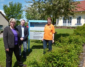 Im Landkreis unterwegs: 