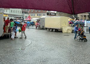 Im Regen versunken