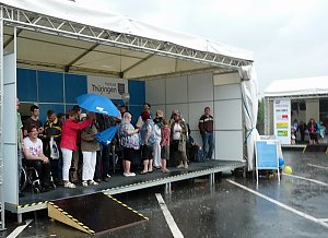 Im Regen versunken