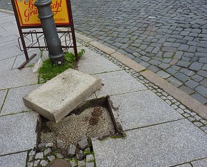 Vandalen in der Altstadt