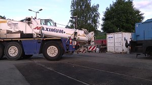 Die V 18 B zieht um
