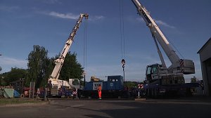 Die V 18 B zieht um