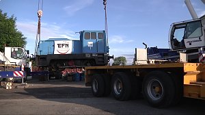 Die V 18 B zieht um