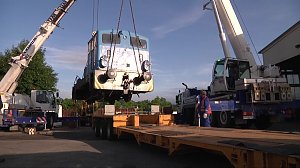 Die V 18 B zieht um