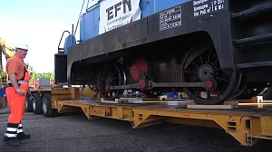 Die V 18 B zieht um