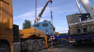 Die V 18 B zieht um