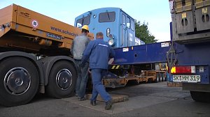 Die V 18 B zieht um