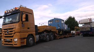Die V 18 B zieht um
