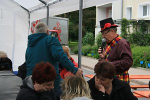 Nachbarn feierten