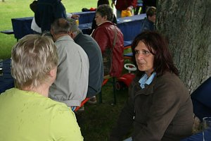 Nachbarn feierten