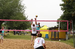 Beachvolleyball am Kiesteich