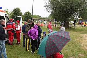 Beachvolleyball am Kiesteich