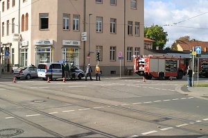 Crash auf der Magnet-Kreuzung