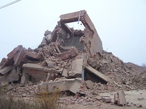 Speicher wurde gesprengt