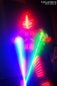 Mit LED abgefeiert