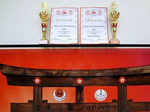 Pokale und Urkunden
