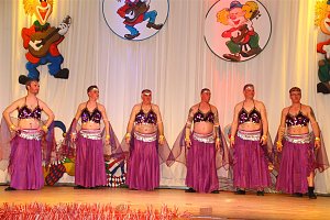 Männerballetts in Bleicherode