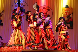 Männerballetts in Bleicherode