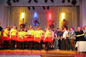 Männerballetts in Bleicherode