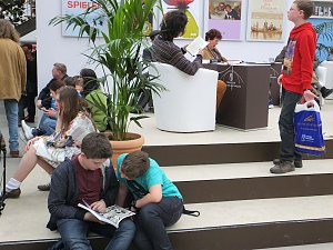 Die Buchmesse in Leipzig