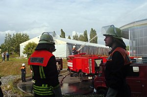 Einsatzübung Feuerwehr