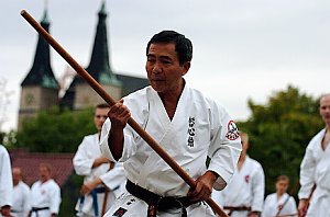 Training mit Tamayose Sensei