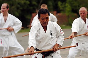 Training mit Tamayose Sensei