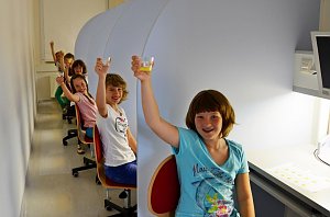 "Mini"-Studenten eroberten Campus