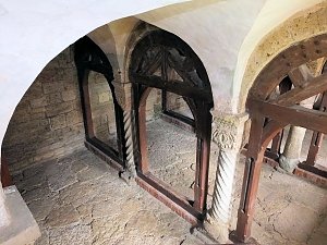 Peter Blei besuchte die Burg Lohra