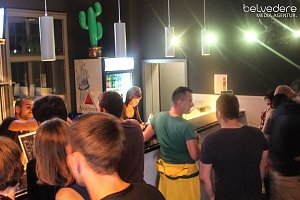 Party im Clubhaus