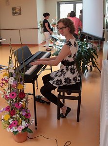 E-Piano &uuml;bergeben