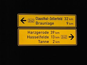 Harzwanderung in der Dunkelheit