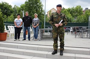 Stark geschwommen
