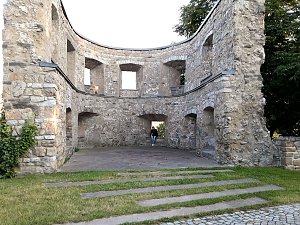 Nach dem Spiel auf dem Berg