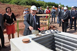 WAGO legt in Sondershausen den Grundstein