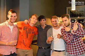 Party im Clubhaus