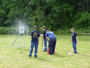 Nachwuchsfeuerwehren im Wettkampf